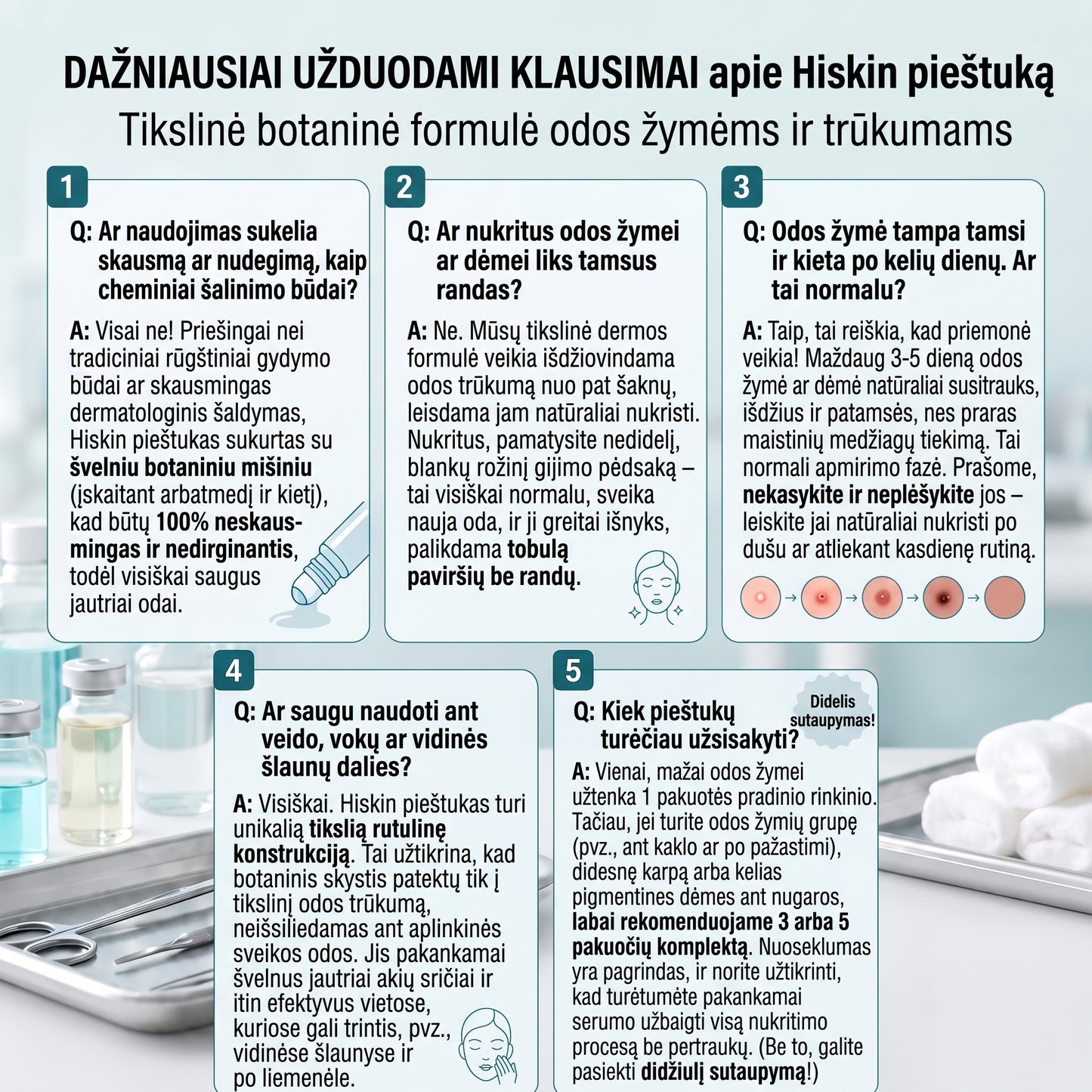 🐝🐝Oficiali parduotuvė | ✅️👩‍⚕️ 𝐇𝐈𝐒𝐊𝐈𝐍® 7 dienų odos išaugų ir dėmių šalinimo priemonė (𝐫𝐨𝐥𝐥-𝐨𝐧 𝐚𝐩𝐥𝐢𝐤𝐚𝐭𝐨𝐫𝐢𝐮𝐬: 𝐛𝐞 𝐬𝐤𝐚𝐮𝐬𝐦𝐨 𝐢𝐫 𝐫𝐚𝐧𝐝ų) 🌳