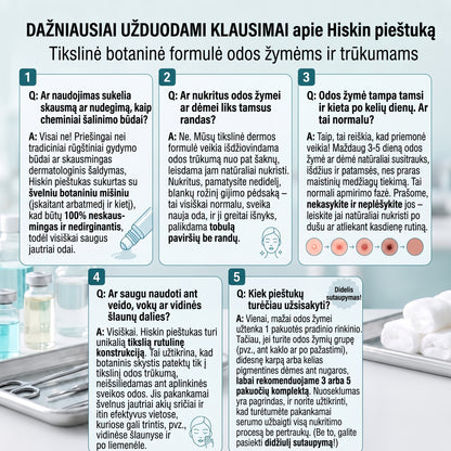 🐝🐝Oficiali parduotuvė | ✅️👩‍⚕️ 𝐇𝐈𝐒𝐊𝐈𝐍® 7 dienų odos išaugų ir dėmių šalinimo priemonė (𝐫𝐨𝐥𝐥-𝐨𝐧 𝐚𝐩𝐥𝐢𝐤𝐚𝐭𝐨𝐫𝐢𝐮𝐬: 𝐛𝐞 𝐬𝐤𝐚𝐮𝐬𝐦𝐨 𝐢𝐫 𝐫𝐚𝐧𝐝ų) 🌳